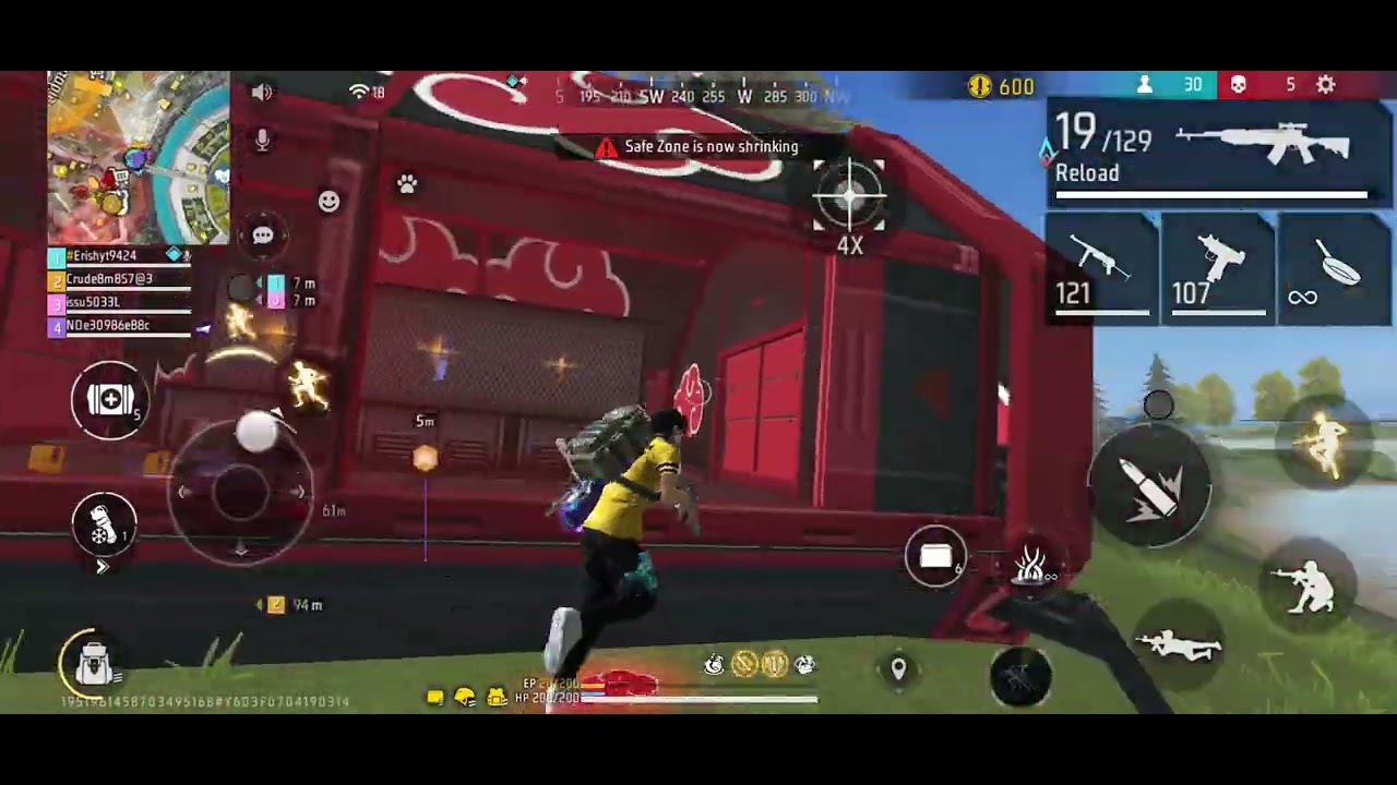 Monster BR Gameplay 🎮 🥌 Free Fire 🔥 #freefire #battleroyalegame #mobilegame #freefiremax #garena