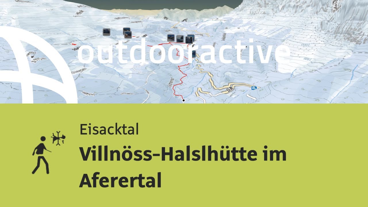 Winterwanderung im Eisacktal/S&uuml;dtirol: Villn&ouml;ss-Halslh&uuml;tte im Aferertal