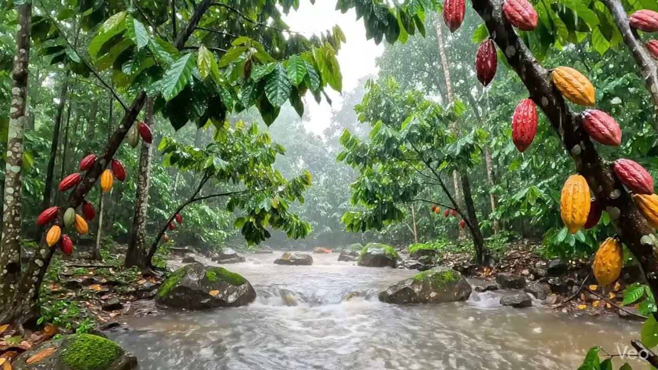 ASMR, deep sleep rain, rainfoest fownpours, 열대우림 폭우, 잠이 오는 영상, 백색소음, 불면증 치유, 빗소리, 폭우, 힐링 영상