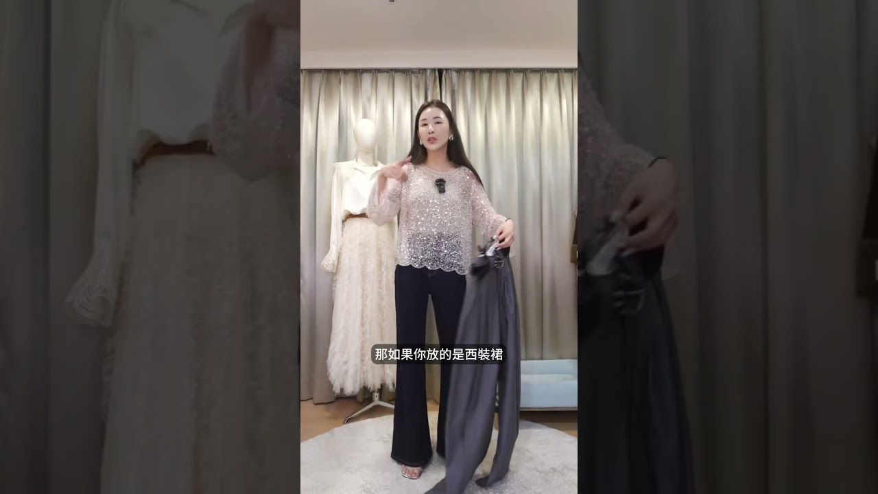 🐎三色重工珠花上衣2