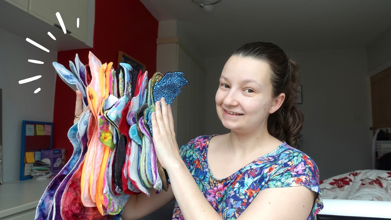 What I'm using for postnatal bleeding | Postnatal cloth pad stash