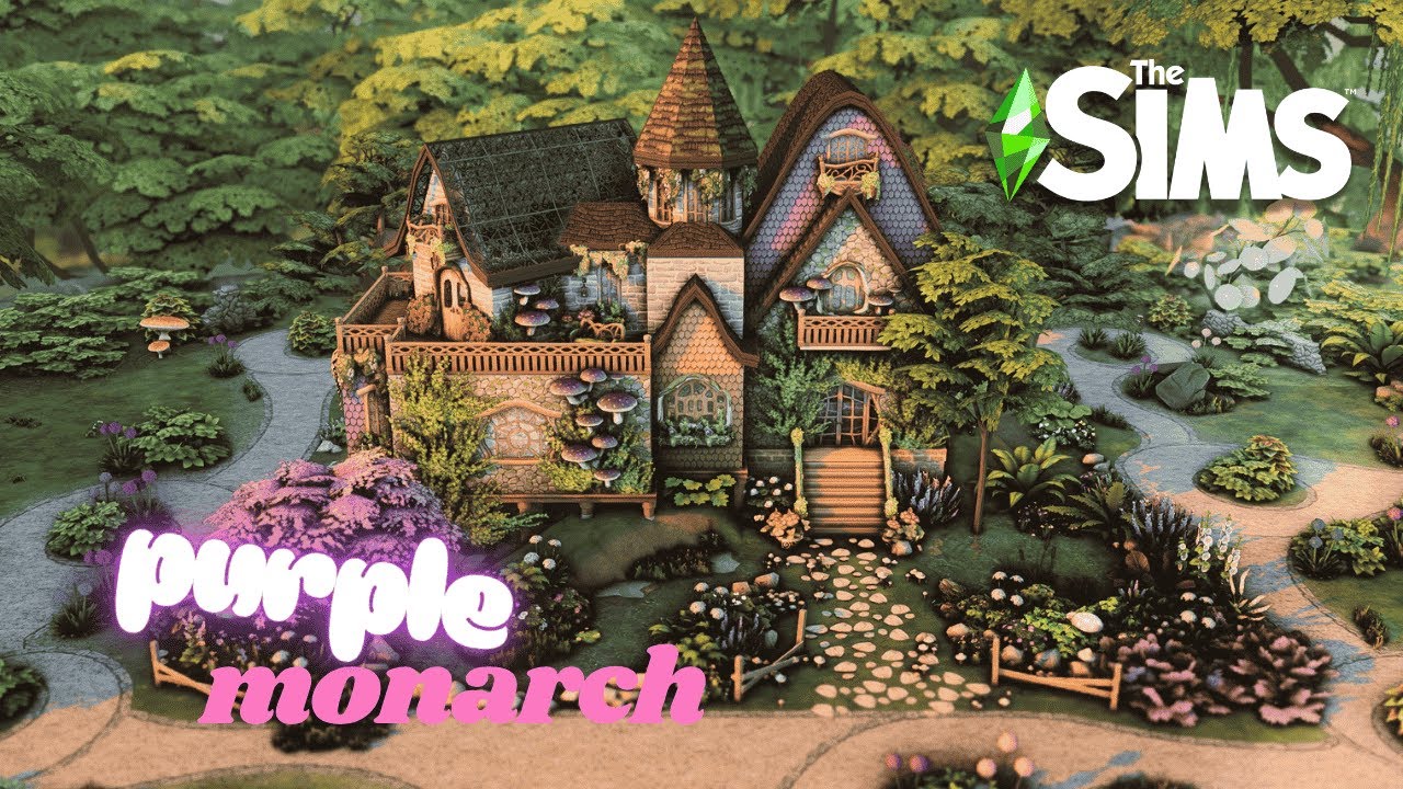 PURPLE MONARCH, CZYLI NOWA MIEJSCÓWKA WRÓŻEK! #thesims4