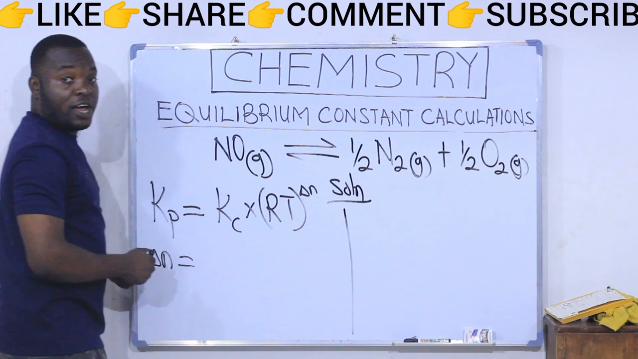 DETERMINATION OF Kp FROM Kc VALUE