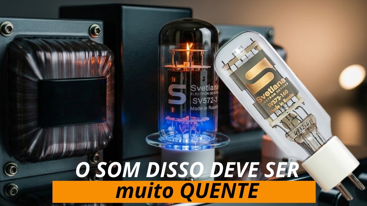 Tentando fazer um Amplificador Classe A na bancada com uma válvula mais que especial!!
