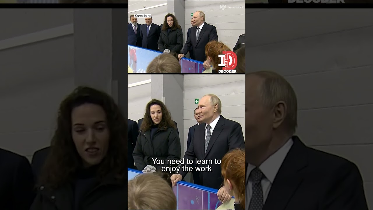 &ldquo;Do What Brings You Joy,&rdquo; Putin Tells Russian Youth