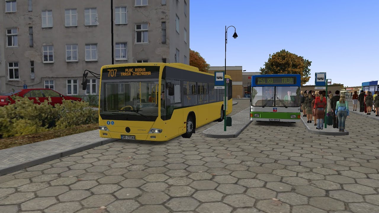 [OMSI2] #68 FS by ReMi gwiazdą po lini 707+ objazd spowodowany losowym zdarzeniem drogowym