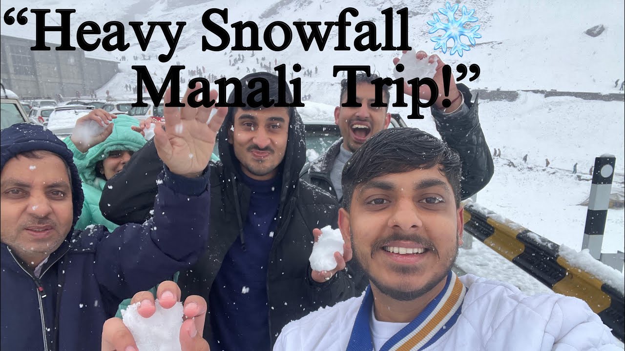 &ldquo;Heavy Snowfall in Sissu, Manali ❄️ | First Snow Experience in Himachal Pradesh!&rdquo;