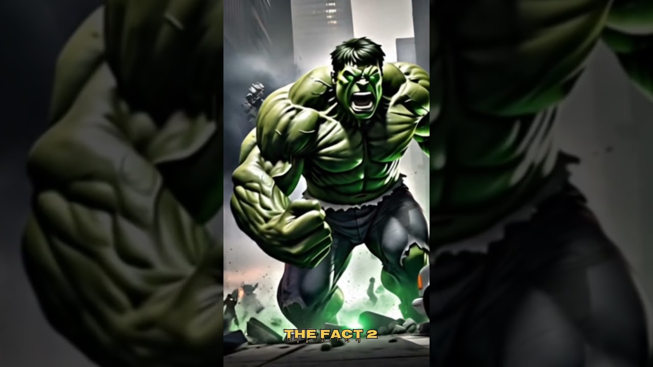 Hulk story in Hindi fact.... #factsshorts #factsstory #hindifacts #aifacts #3danimation #facts
