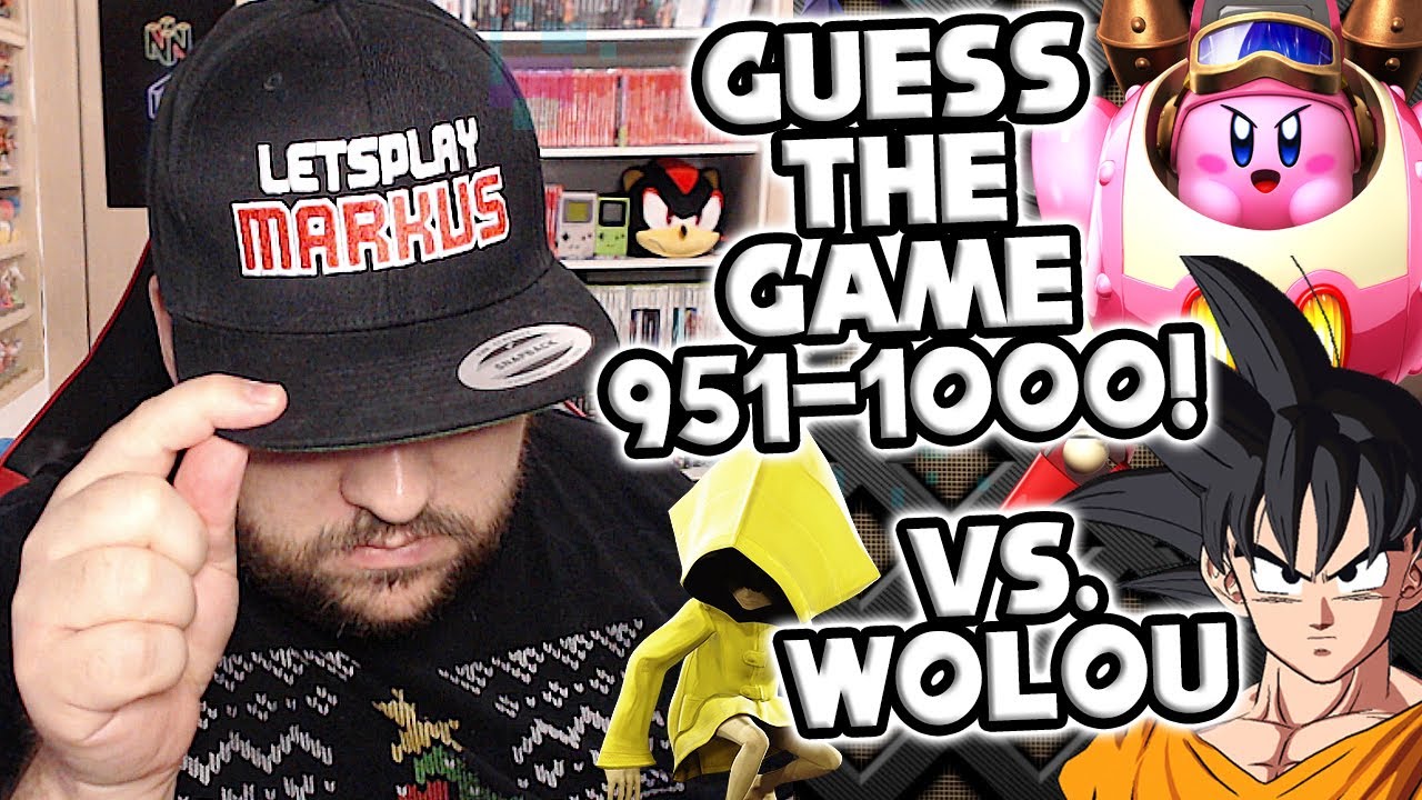 Wer rasiert auf dem Weg zum 1000. Spiel?! 🆚 Guess the Game 951-1000 vs. @WoloU Reaction