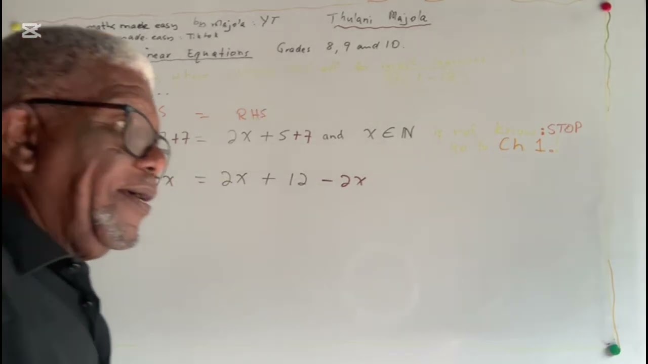 14.30 Linear Equations
