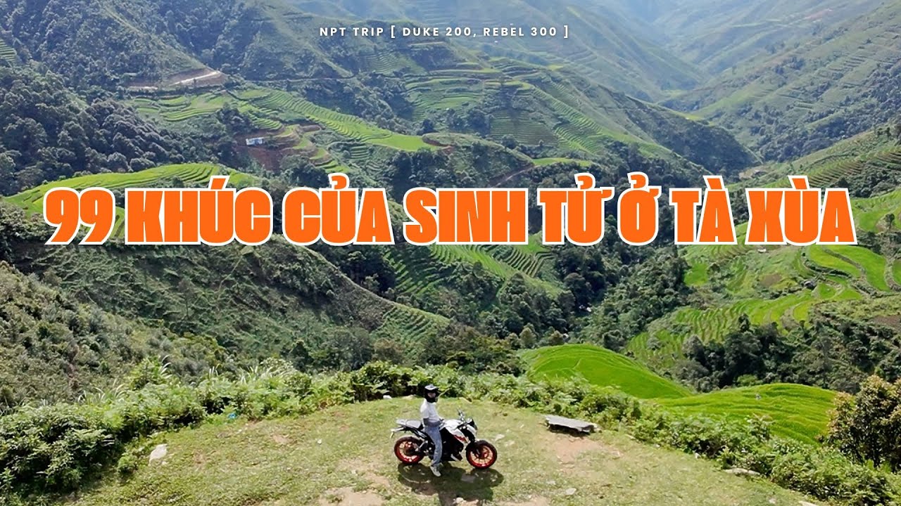 Trốn Hà nội 300km, 1 cú vặn ga 99 khúc cua sinh tử ở Tà xùa / NPT Trip [ Duke 200, Rebel 300 ]