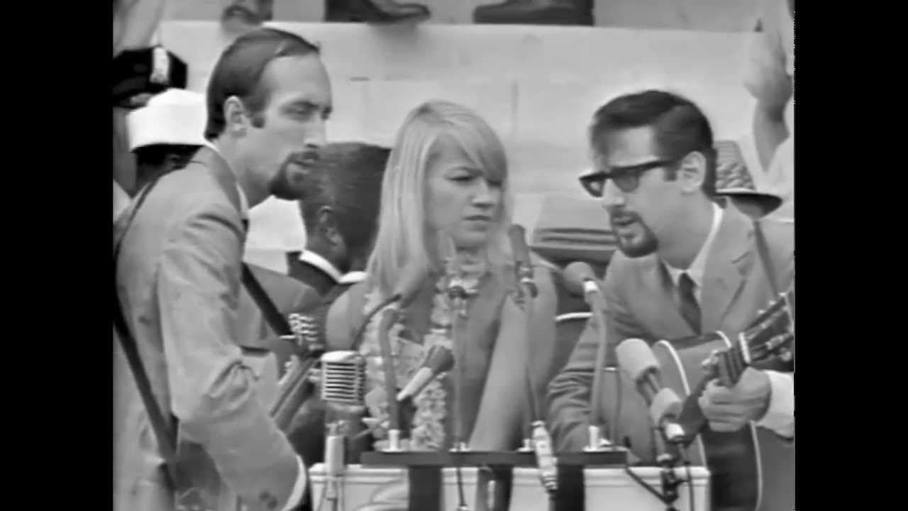Peter Paul & Mary Talk about The March On Washington & Sing Songs 1963 [HD]