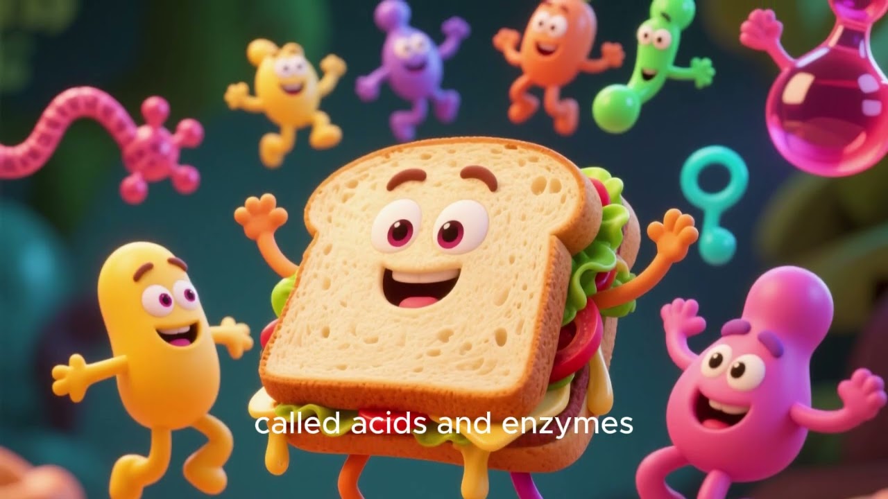 The Journey of the Peanut butter and Jelly Sandwich
