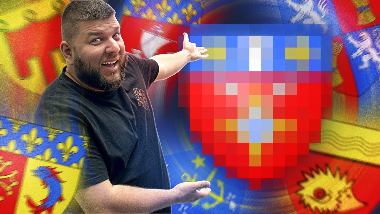 J'ai trouvé le BLASON le plus BIZARRE de France