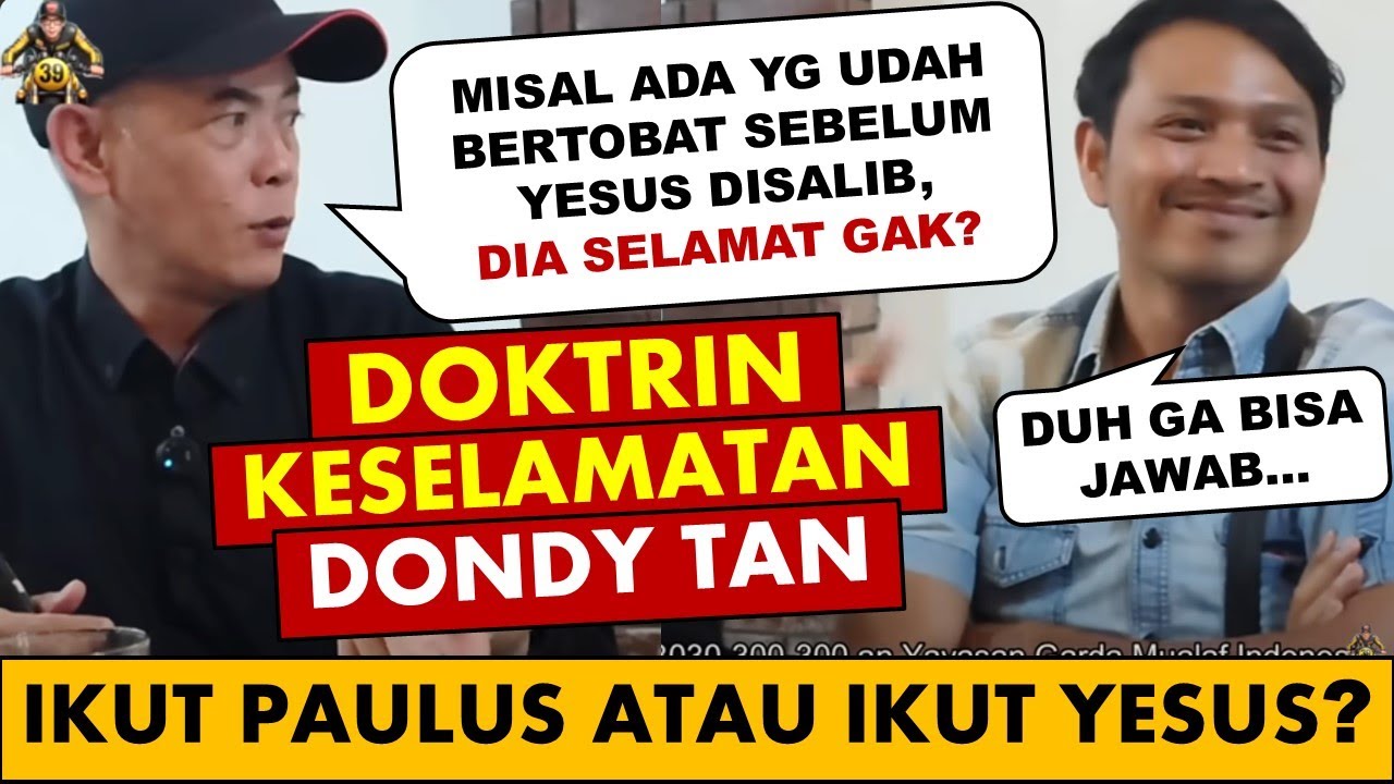 🔴 BINGUNG, ajaran Keselamatan Kristen bertentangan dengan Bible..