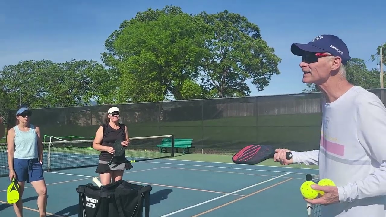 2 of the best pickleball teachers in the world Steve Paranto and Wes Gabrielson .