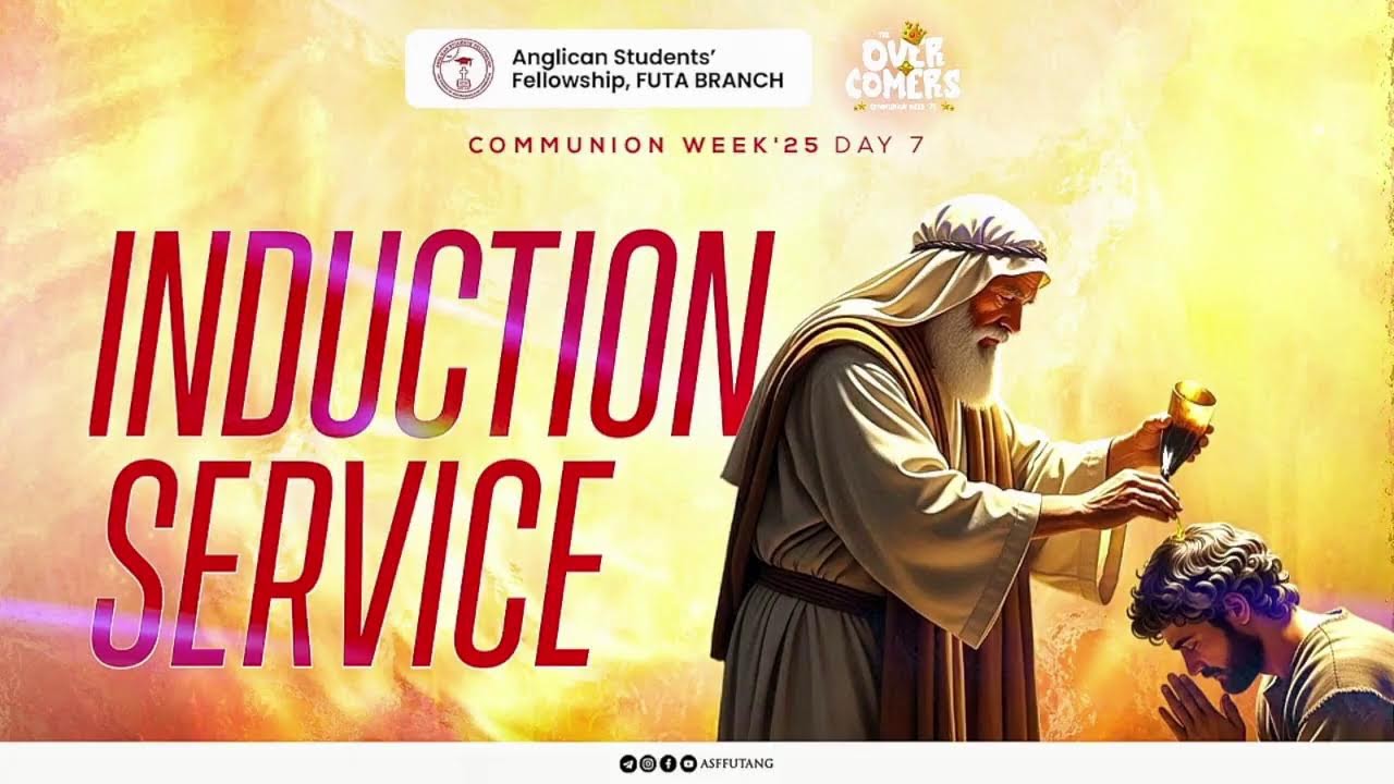 COMMIUNION WEEK 25||DAY 7|| INDUCTION SERVICE