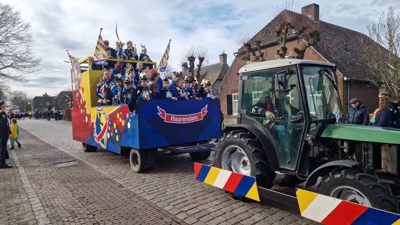 Optocht Haorendam 13-2-2024