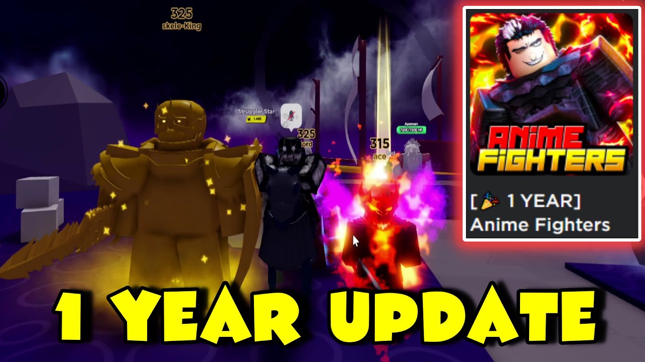 1 YEAR Update (Anime Fighters Simulator)
