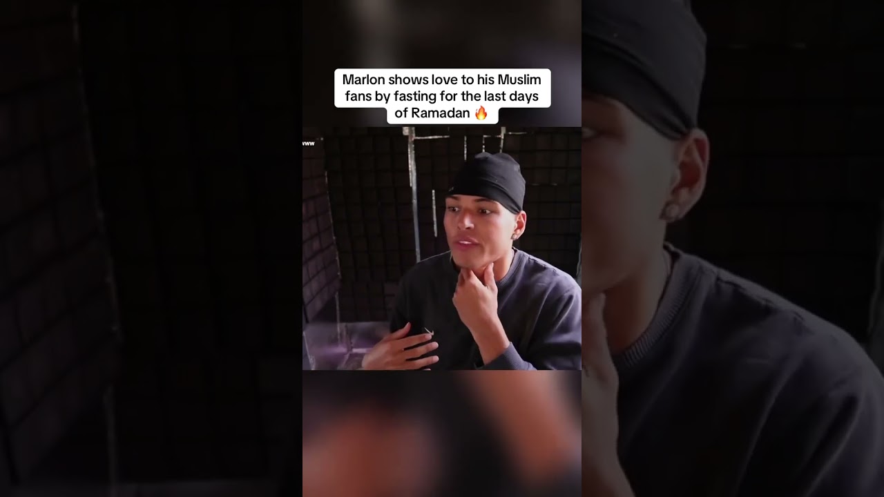 Marlon shows love to Muslims by fasting #clips #mar3lg #twitch