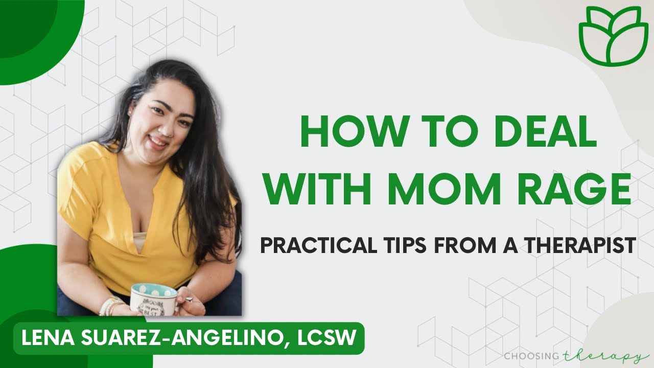 How to Deal With Mom Rage &ndash; Practical Tips From a Therapist