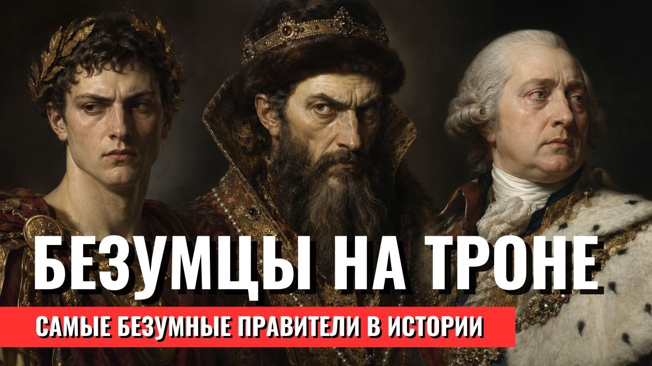 САМЫЕ БЕЗУМНЫЕ ПРАВИТЕЛИ В ИСТОРИИ | ИСТОРИЯ ДЛЯ СНА