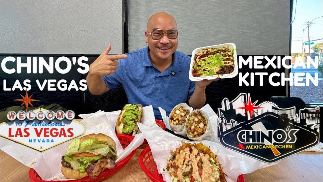 CHINO'S Mexican Kitchen | LAS VEGAS’ Best Mexican Street Comfort Food?!