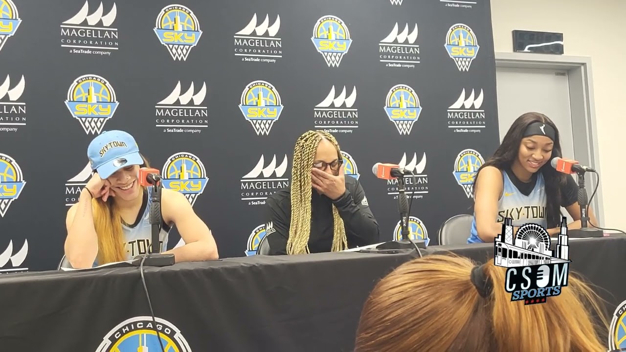 Angel Reese & Chennedy Carter: Chicago Sky Postgame (9/6/24)