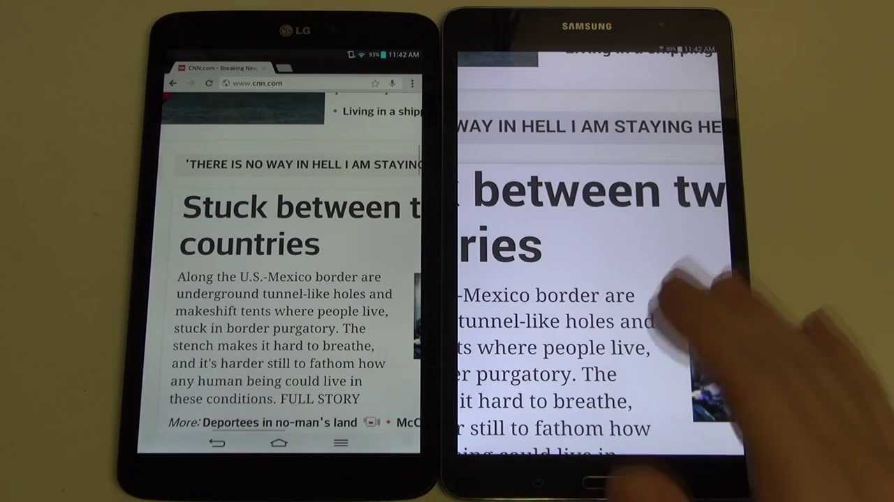 Samsung Galaxy Tab Pro 8.4 vs LG G Pad 8.3