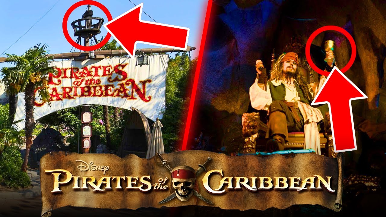 50 SECRETS sur PIRATES des CARAÏBES à DISNEYLAND PARIS