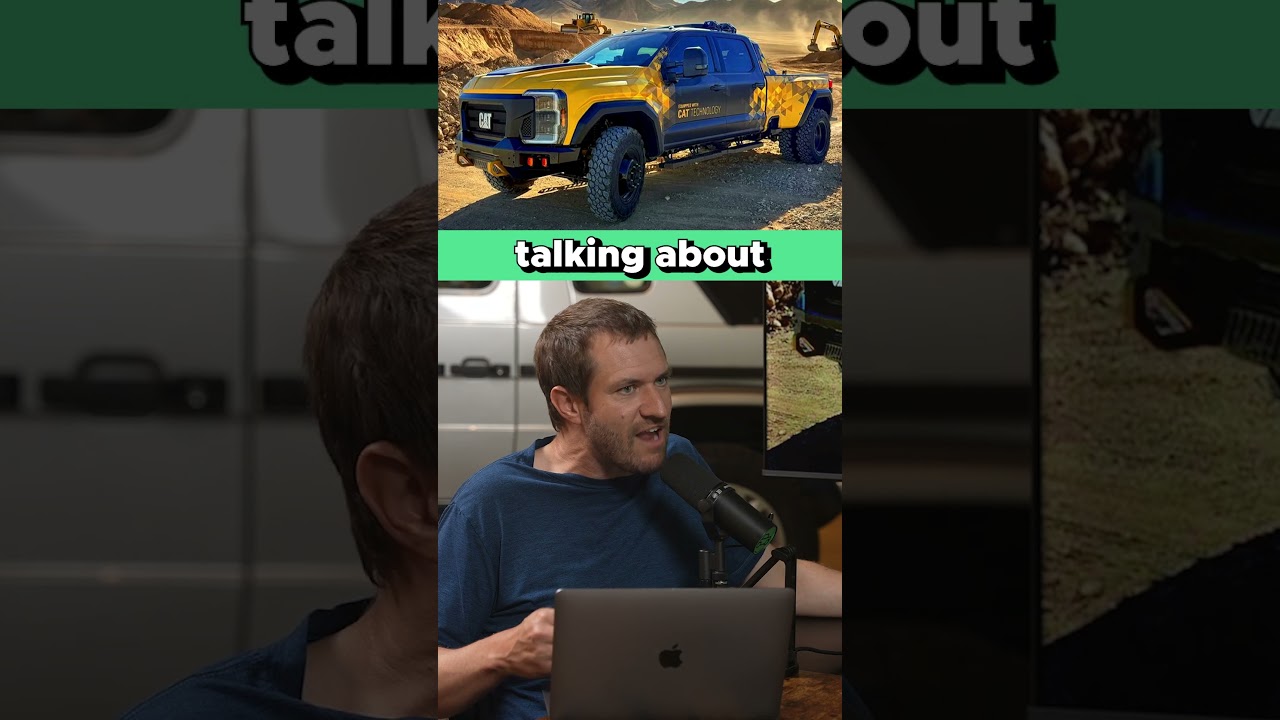 From AI renders to real life... is a Caterpillar truck actually coming?