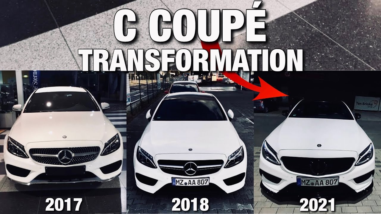 C Coupé W205 TUNING Transformation 2017 - 2021 | Einblick hinter die Kulissen