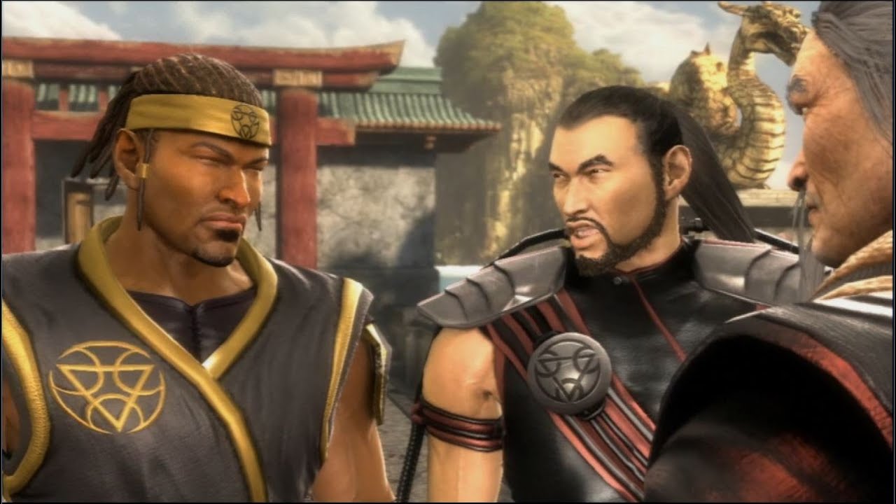 Mortal Kombat (2011) Сайракс против Джонни Кейджа + Сектор, битва с боссом | Геймплей PS3