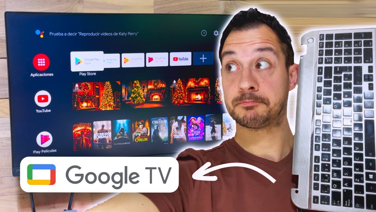 Convertir laptop VIEJA en GOOGLE TV y... Va de MARAVILLA!