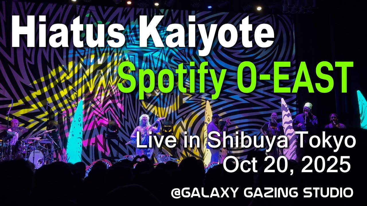 #1 Hiatus Kaiyote at Spotify O-EAST, Shibuya – Full Live in Japan 2025