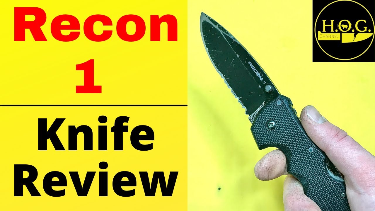 Cold Steel RECON 1: The Best Hard Use/Tactical Folder? A COMPLETE Review After 8 YEARS of HARD USE!