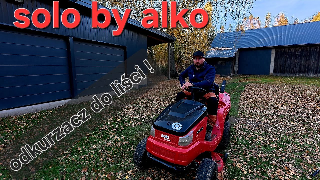 solo by alko - ODKURZACZ DO LIŚCI? - KOSIARKA DO TRAWY!