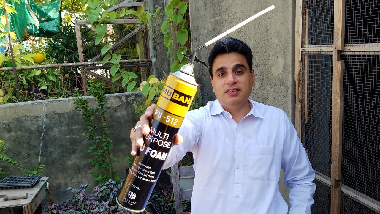 How to Use Construction Foam Spray at Home | What Is Pu Foam