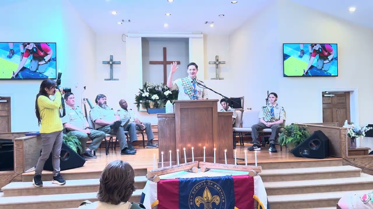 2-22-2026 Zachary J’s Eagle Scout CoH speech. 奕帆老鷹童軍榮譽升級典禮演說 filmed by Hunter Martin. Thank you❤️!