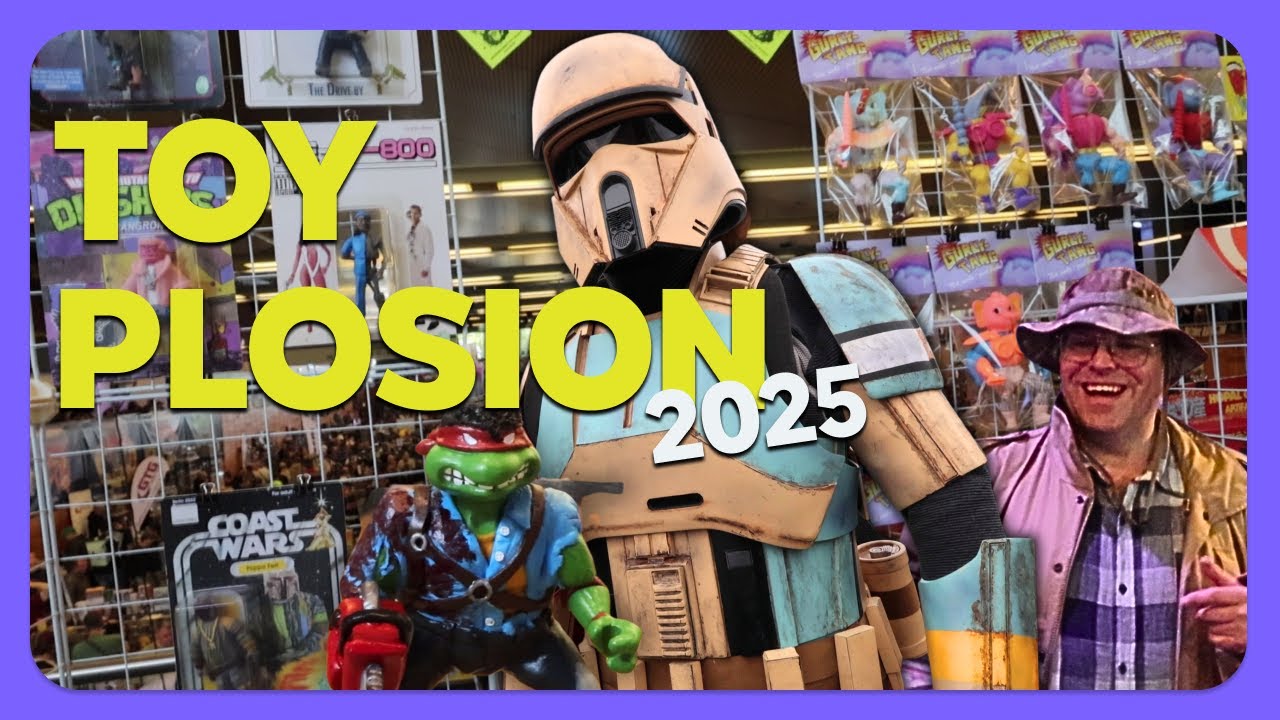 Toyplosion 3 – Die große Retro Spielzeugmesse 2025 | He Man, Turtles, Lego, Pokémon, Star Wars uvm.