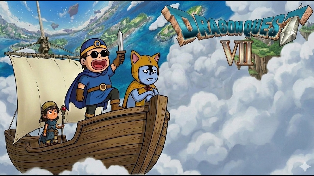 【ドラクエ７リメイク】石板集めの旅にドラクエ全部やり人間が再びでるクエ１０　#ドラクエ7　#ドラゴンクエスト7　#PS5