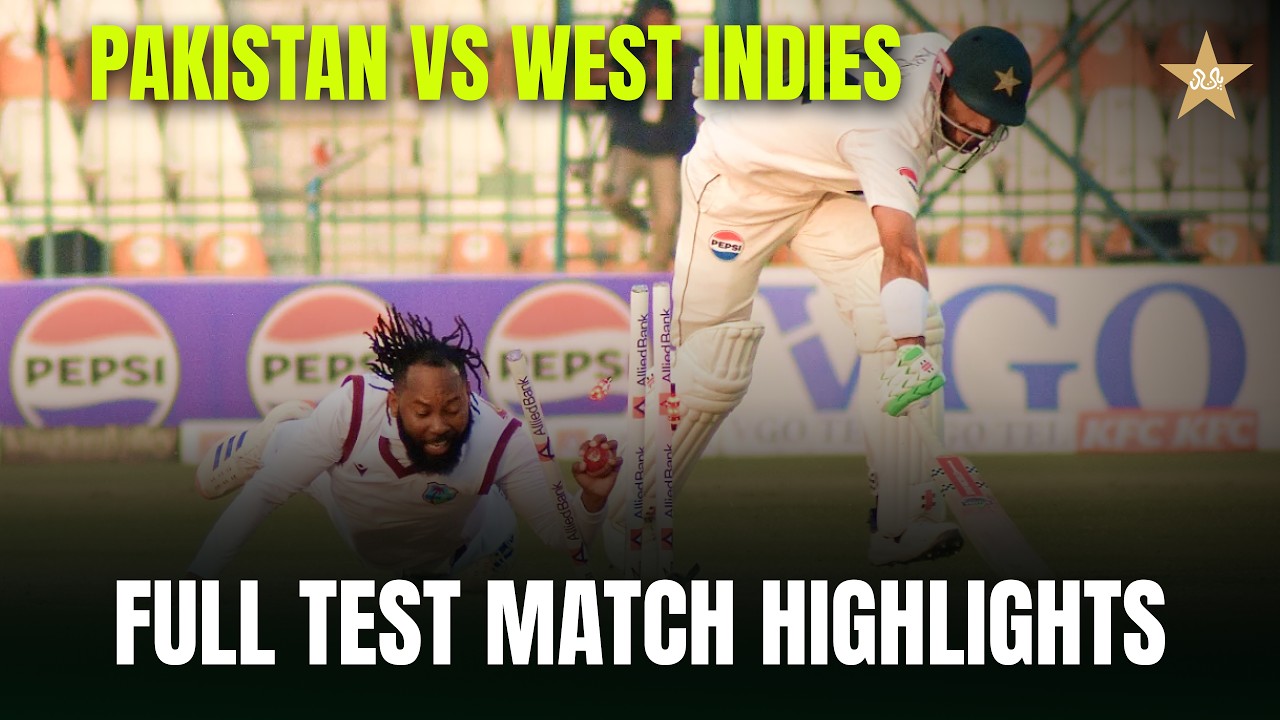 Complete Match Highlights | Pakistan vs West Indies 1st Test 2025 | Pakistan Win by 127 Runs | MR1K