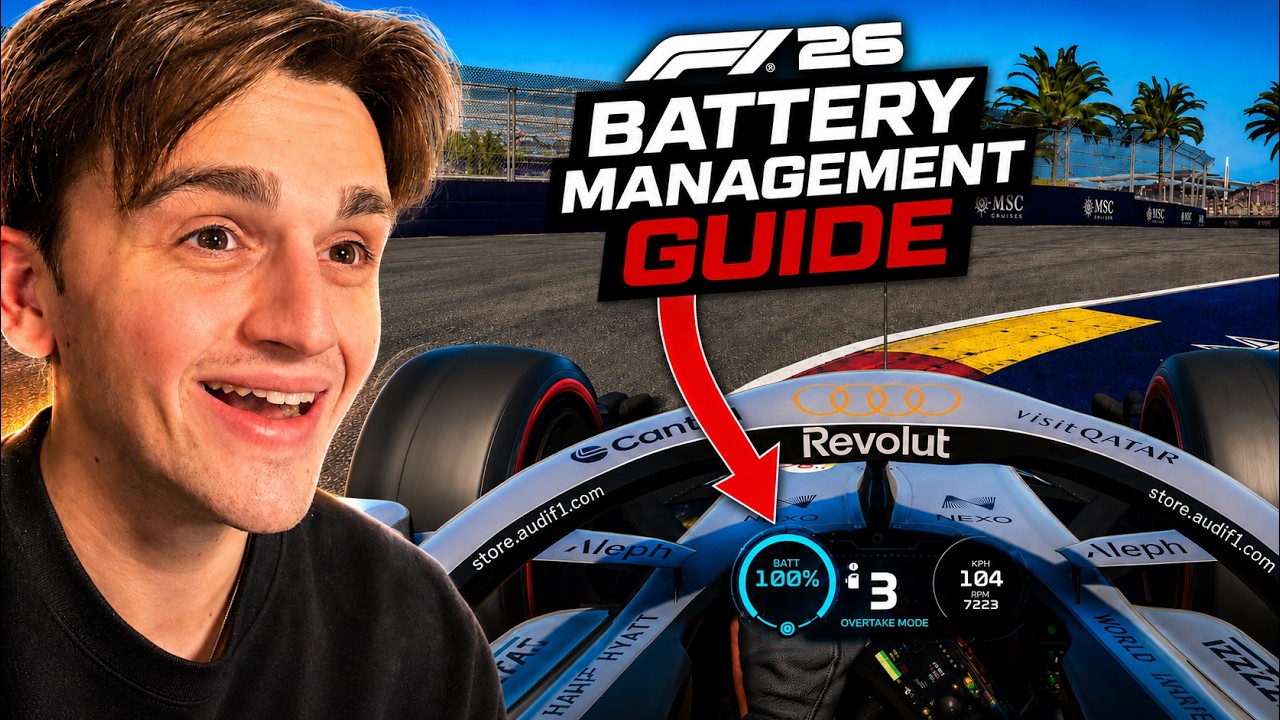 HOW to MASTER the BATTERY on F1 26! 🤯😮 ULTIMATE ERS GUIDE