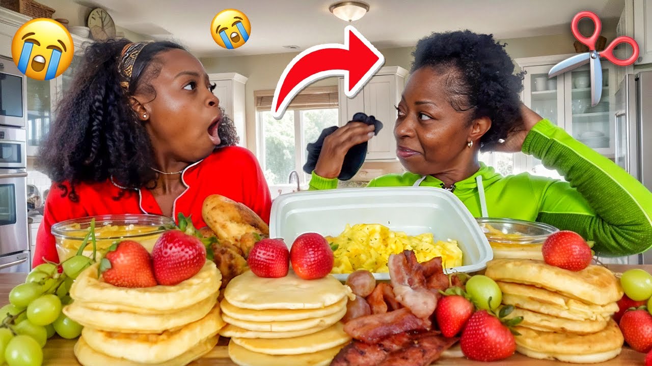 BIG CHOP PRANK ON MY DAUGHTER😭 (THANK YOU FOR 1 MILL❤️)