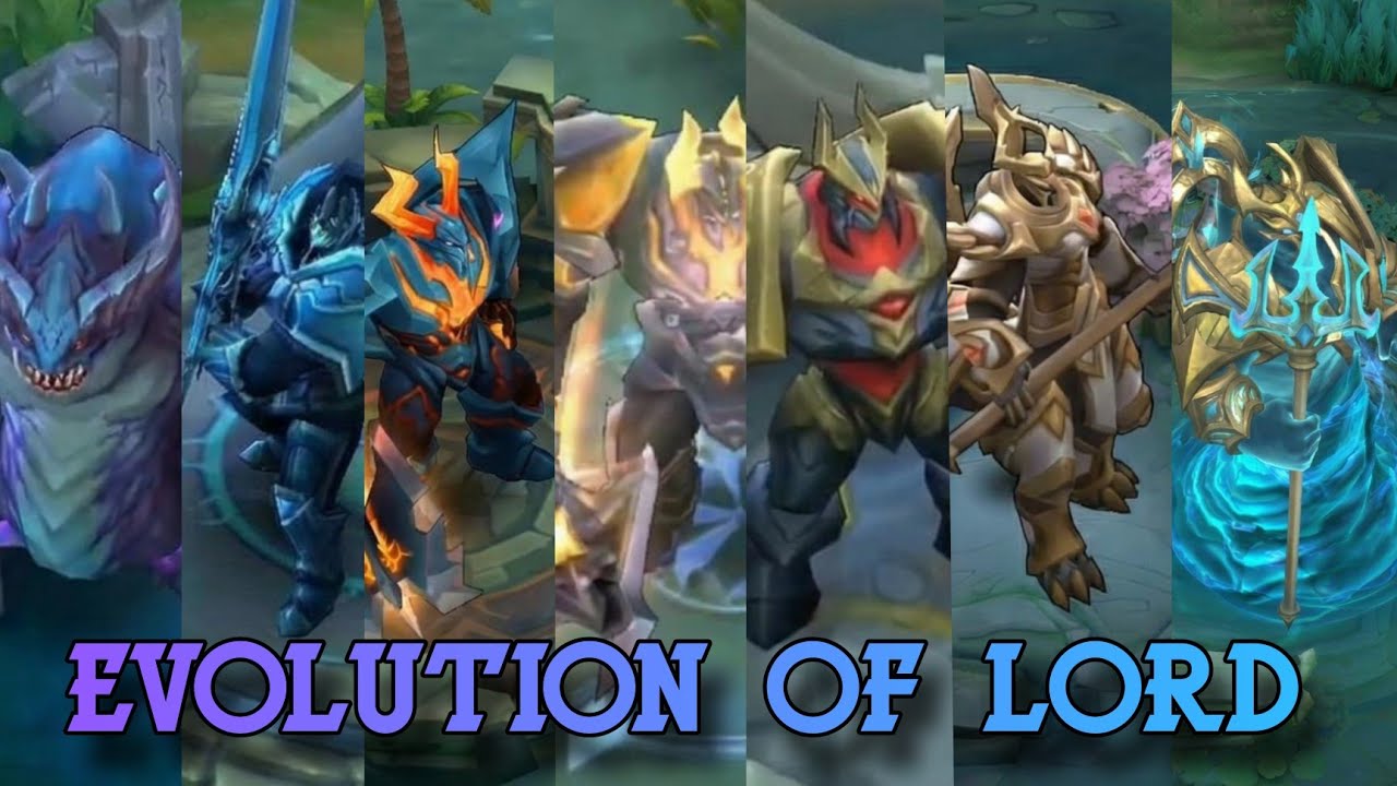 Эволюция Лорда на протяжении лет #moba5v5