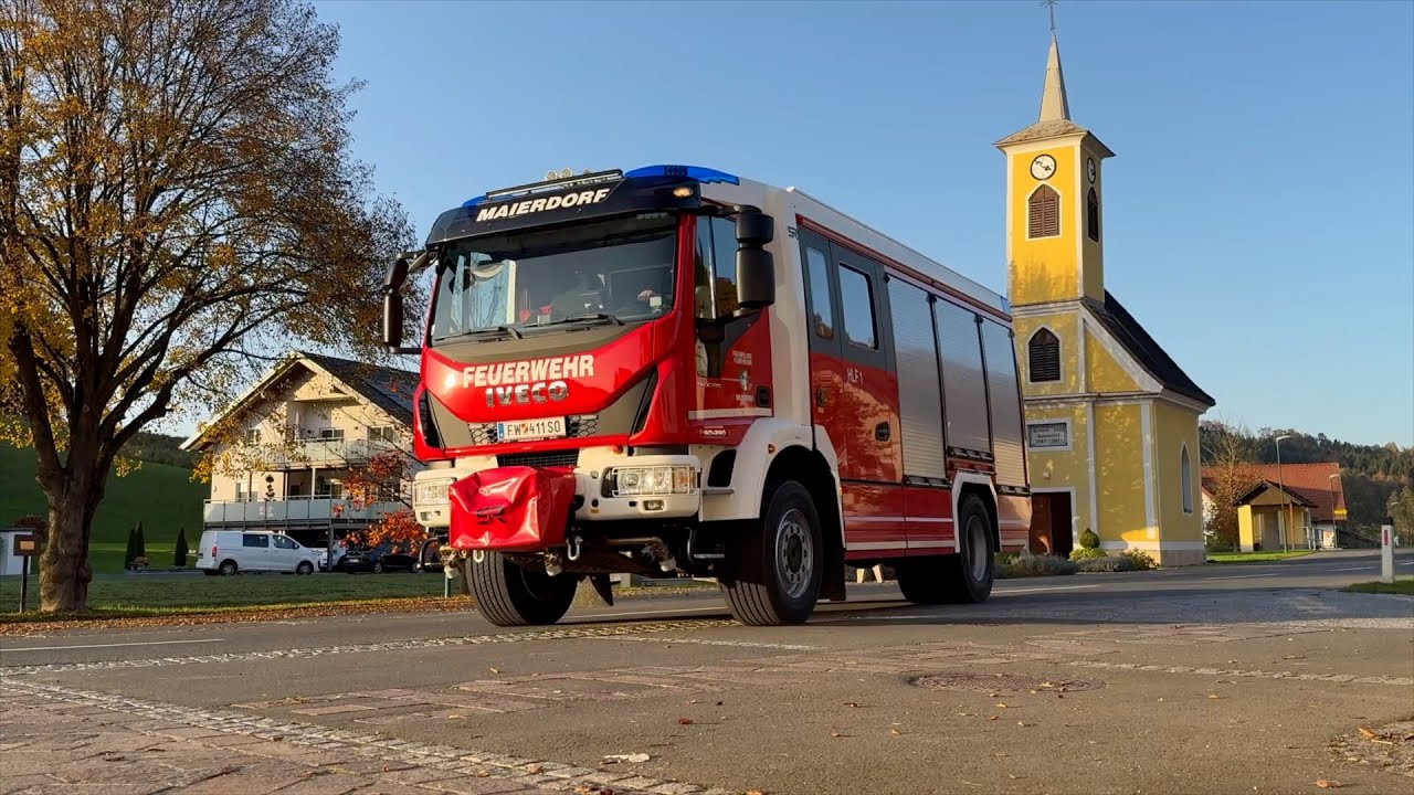 HLF 1 Maierdorf Neu - Feuerwehrauto Präsentation #imagefilm