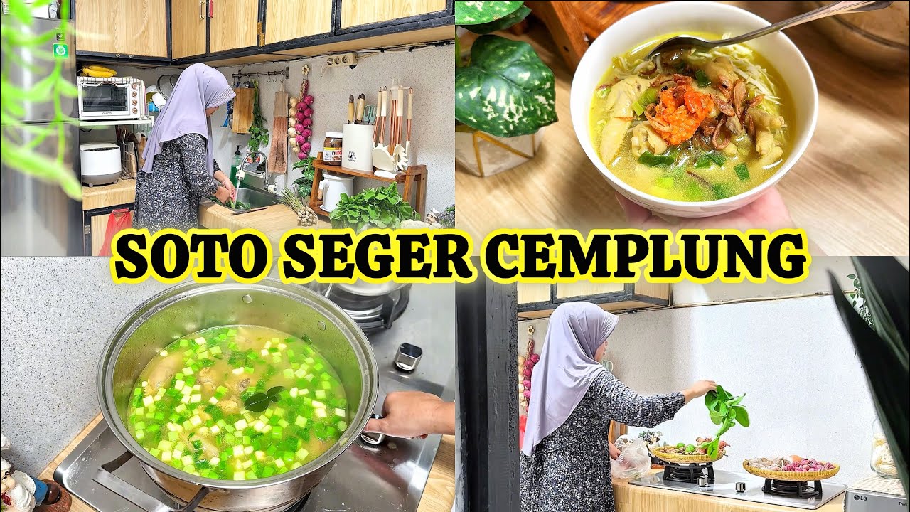 CUMA 20 MENITAN MASAK SOTO SEGER CEMPLUNG #niahermanto #sotoayam #cooking #resep 