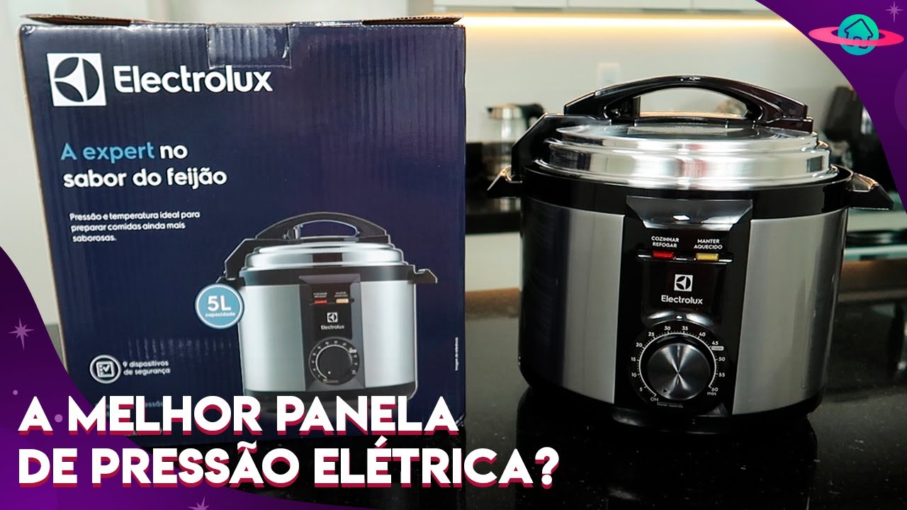 PANELA DE PRESSÃO ELÉTRICA ELECTROLUX 5L PCE20: A MELHOR PANELA ELÉTRICA? (UNBOXING COMPLETO)