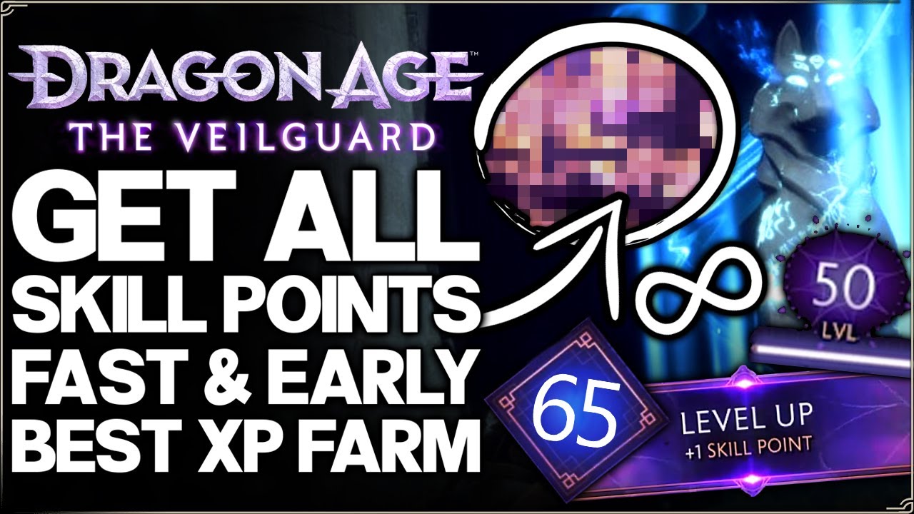 Dragon Age the Veilguard - Best Early XP Level Up Farm Guide - Unlock Skill Points & Subclass Fast!