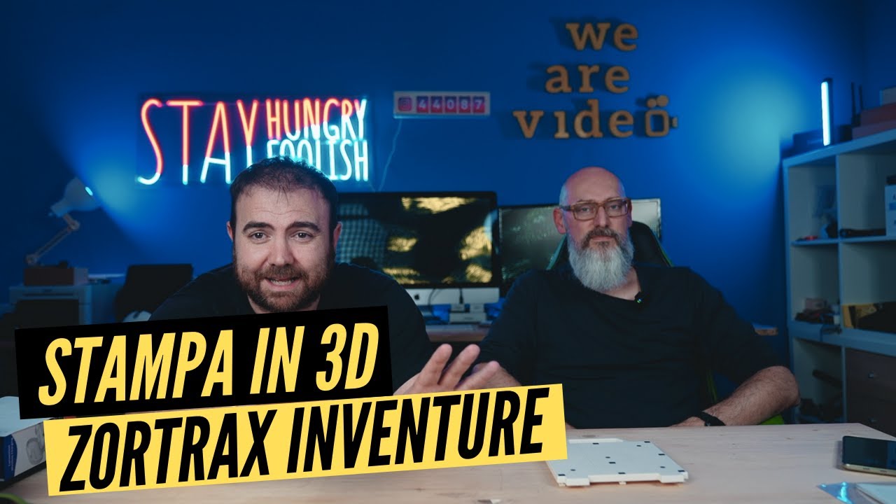 EP. 01 STAMPA IN 3D CON ZORTRAX INVENTURE **PRESENTAZIONE**